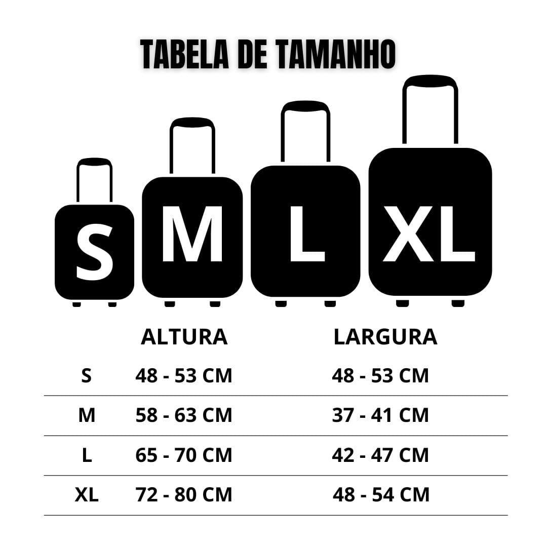 Capa Protetora Elástica Divertida para Mala - COOLOST
