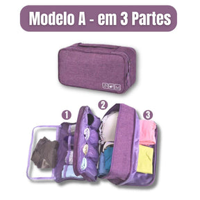 Organizador de Roupas Íntimas Portátil para Viagens - TravelNest