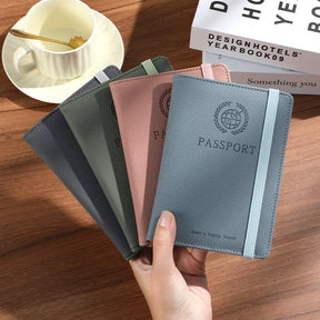 Carteira Para Passaporte com Bloqueador de Dados por Aproximação - RFID